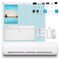Silhouette Cameo 5 PLUS w/ 15" x 15" Turquoise Heat Press & Siser HTV